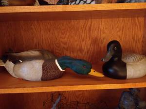 lot 65 image: Ducks Unlimited Bluebill & Wild Wings Mallard