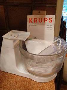 lot 76 image: Krups Countertop Ice Cream Maker