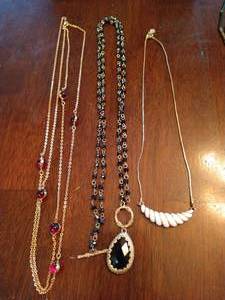 lot 83 image: Long Necklaces