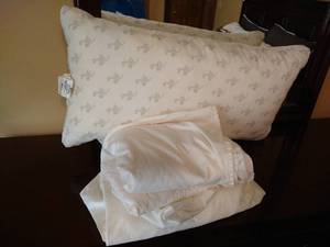 lot 155 image: My Pillow King Sheets & King My Pillow