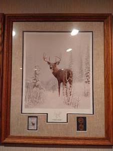lot 204 image: National Park Series Print-  1990 Leo Stans
