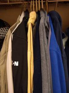 lot 218 image: 2XL Fleeces, Jackets & Hoodies