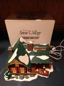 lot 291 image: Dept 56 Snow Village - Fishermans Nook Resort