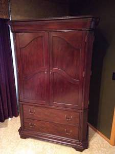 lot 306 image: Broyhill Armoire