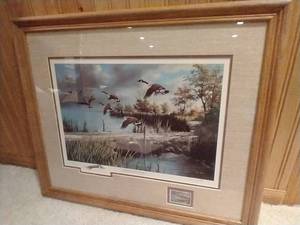 lot 339 image: North American Game Birds StampPrint - Ken Zylla