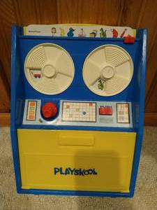 lot 347 image: Vintage 1972 Playskool Play & Learn Computer