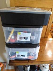 lot 378 image: Tool Organizer Tote  Everything Drawers