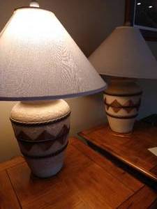 lot 392 image: Pair of Lamps