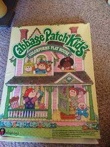 lot 398 image: Vintage Cabbage Patch Kids Colorforms Play House