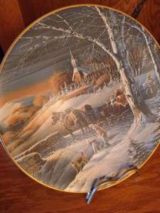 lot 400 image: (2) Terry Redlin Plates