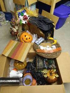lot 423 image: FallHalloween Decor