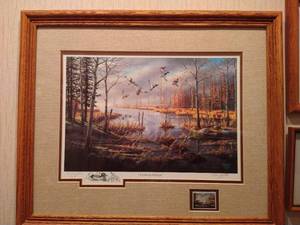lot 467 image: North American Game Birds StampPrint - Ken Zylla