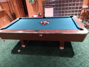 lot 478 image: Fisher Questor Pool Table