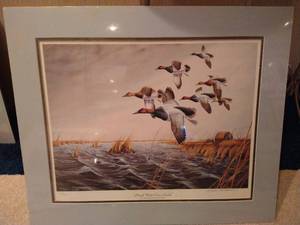 lot 497 image: Signed & Numbered Ducks Unlimited Print - Mark Anderson