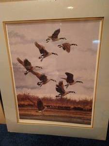 lot 500 image: Signed & Numbered Ed Wards Print