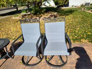 lot 534 image: Pair of Outside Chairs