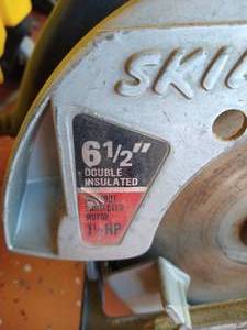 lot 592 image: Skilsaw