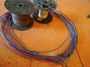 lot 599 image: Electrical Wire Lot
