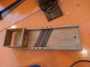 lot 618 image: Vintage Cabbage Cutter for Sauerkraut