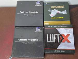 4 Boxed Limited Edition 172 Scale Military Airplane Models