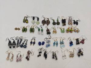 36 Pairs of Stunning Hand-Crafted Earrings