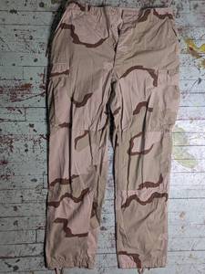 Vintage Desert Camouflage Pants- Size Large Long