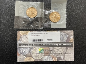 Sacagawea Uncirculated Dollar Set