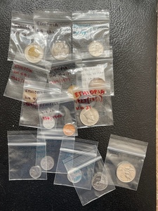 Coins from Ethiopia Uncirculated