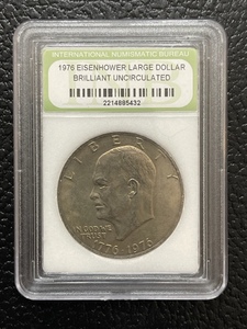 1976 Eisenhower Dollar Brilliant Uncirculated