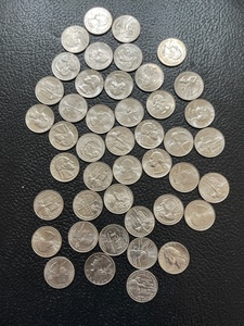 44 Washington Quarters Uncirculated