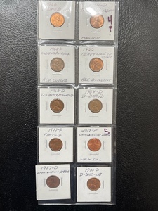 Lincoln Cent Error Coins