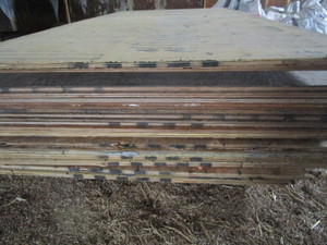 Treated 4ft x 8ft sheeting, a coupl...