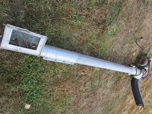 Auger unit 4, bent pulley on motor...