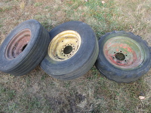 Implement tires & rims - 6 lug, Cas...