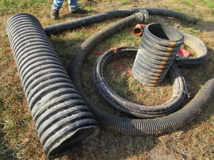 Irrigation hose sections, variety...