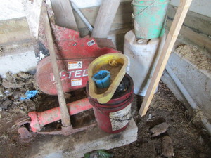 PTO shaft, shield, used oil - appro...