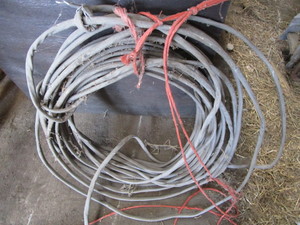 Aluminum 2 strand wire...