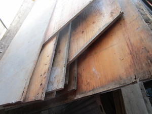 Sheeting 4x8ft 34 treated and 1...