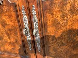 lot 12 image: Wood Side TableChest