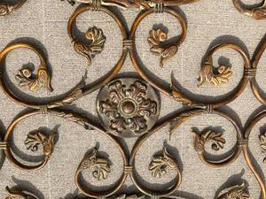 lot 34 image: Decorative Metal Wall Art - b
