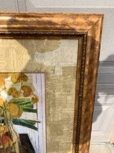 lot 35 image: Framed Art of Fruit