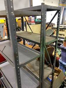 lot 180 image: Metal Shelves