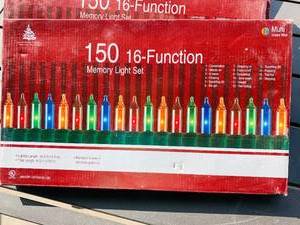 lot 147 image: New In Box Color Light Sets