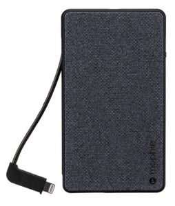 lot 54 image: MOPHIE Powerstation Plus Mini 4060mAh Portable Charger (Blue)