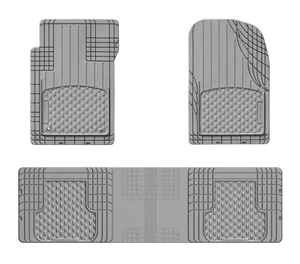 lot 28 image: WEATHERTECH Gray 56 in. x 16 in. Over The Hump Rubber Car Mat
