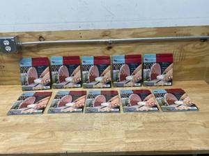 lot 90 image: SHOP FOX Lot of 10 Packs of-  6 Diameter Psa Aluminum Oxide Disc 80 Grit and 180 Grit (3 Per Pack)
