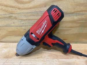lot 127 image: MILWAUKEE 12 in. Impact Wrench with Rocker Switch and Detent Pin Socket Retention