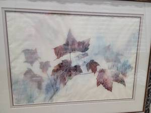 lot 43 image: N. Hemstond Watercolor Relief