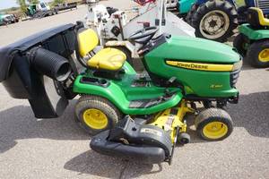 2008 John Deere X360 Garden Tractor Lawn Mower With Rear Bagger
