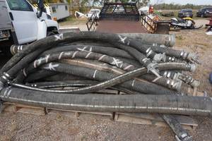 Large Lot of Godwin Pumps of America IntakeSuction Hoses In Assorted Sizes